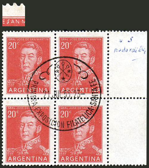 Lot 350 - Argentina general issues -  Guillermo Jalil - Philatino Auction # 2326 ARGENTINA: Small but powerful and fun auction!