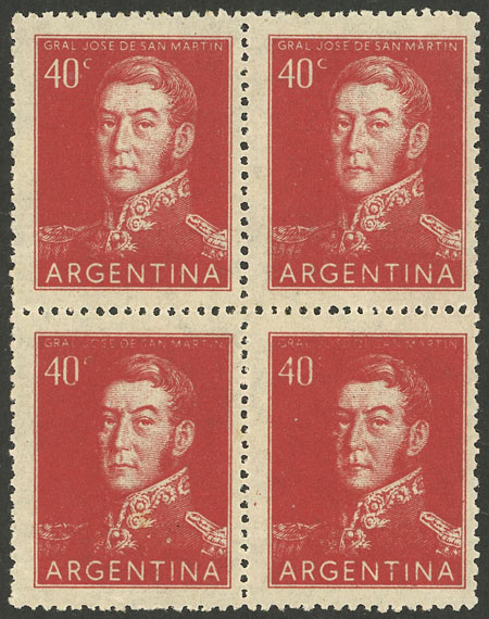Lot 355 - Argentina general issues -  Guillermo Jalil - Philatino Auction # 2326 ARGENTINA: Small but powerful and fun auction!