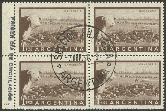 Lot 359 - Argentina general issues -  Guillermo Jalil - Philatino Auction # 2326 ARGENTINA: Small but powerful and fun auction!