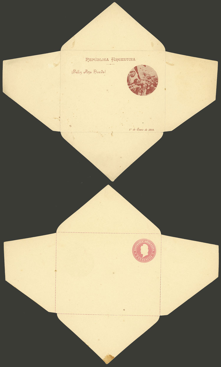 Lot 584 - Argentina Postal stationery -  Guillermo Jalil - Philatino Auction # 2326 ARGENTINA: Small but powerful and fun auction!