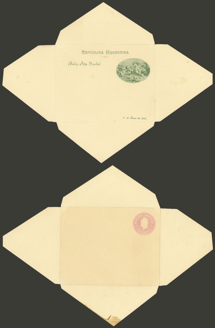 Lot 585 - Argentina Postal stationery -  Guillermo Jalil - Philatino Auction # 2326 ARGENTINA: Small but powerful and fun auction!