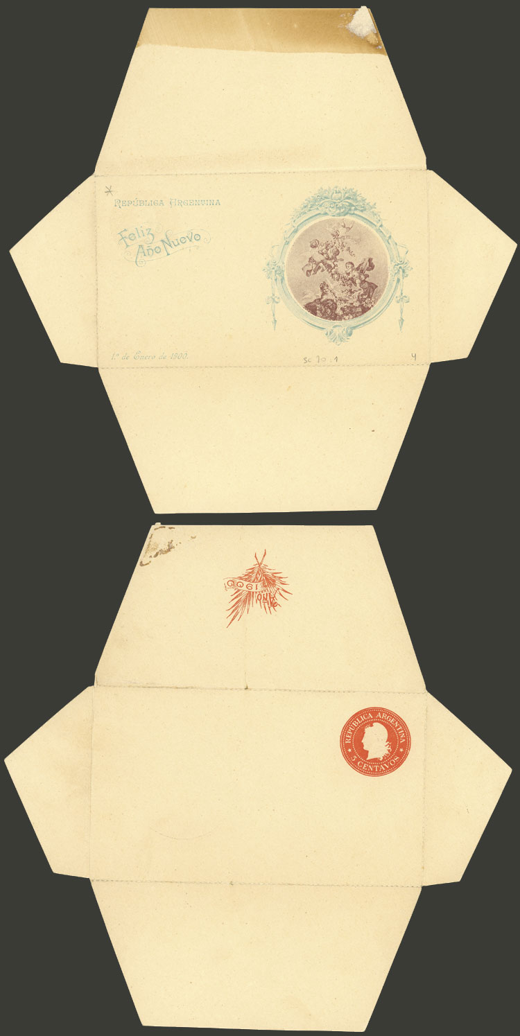 Lot 588 - Argentina Postal stationery -  Guillermo Jalil - Philatino Auction # 2326 ARGENTINA: Small but powerful and fun auction!