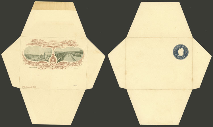 Lot 591 - Argentina Postal stationery -  Guillermo Jalil - Philatino Auction # 2326 ARGENTINA: Small but powerful and fun auction!
