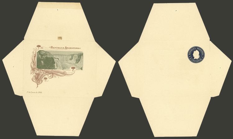 Lot 594 - Argentina Postal stationery -  Guillermo Jalil - Philatino Auction # 2326 ARGENTINA: Small but powerful and fun auction!