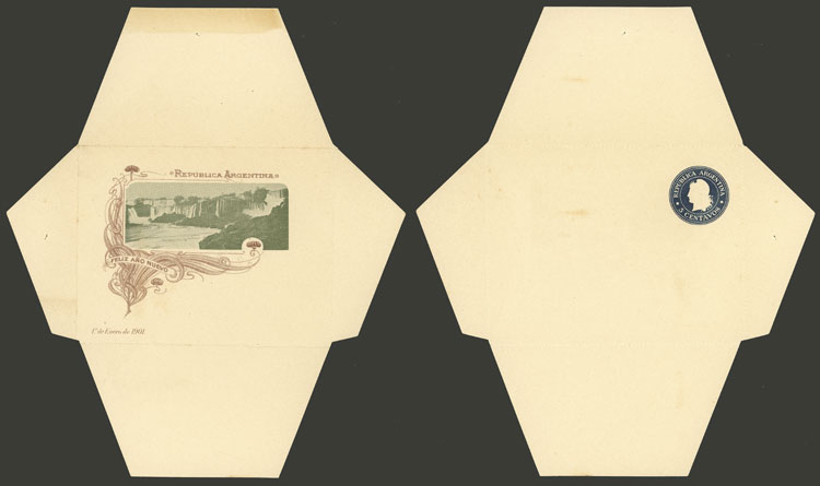 Lot 596 - Argentina Postal stationery -  Guillermo Jalil - Philatino Auction # 2326 ARGENTINA: Small but powerful and fun auction!