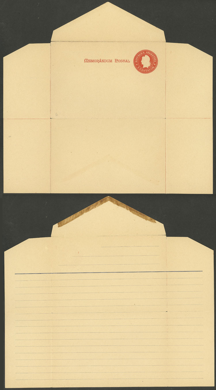 Lot 613 - Argentina Postal stationery - Guillermo Jalil - Philatino Auction # 2326 ARGENTINA: Small but powerful and fun auction! Lot 613 - Argentina Postal stationery - Guillermo Jalil - Philatino Auction # 2326 ARGENTINA: Small but powerful and fun auction!