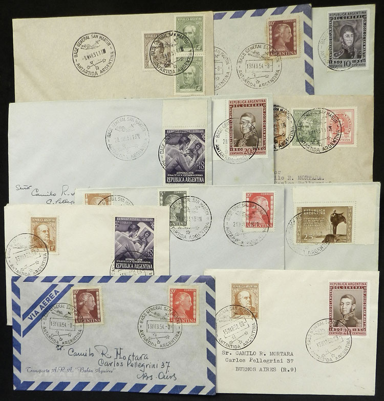 Lot 3 - argentina antarctica postal history -  Guillermo Jalil - Philatino Auction # 2326 ARGENTINA: Small but powerful and fun auction!