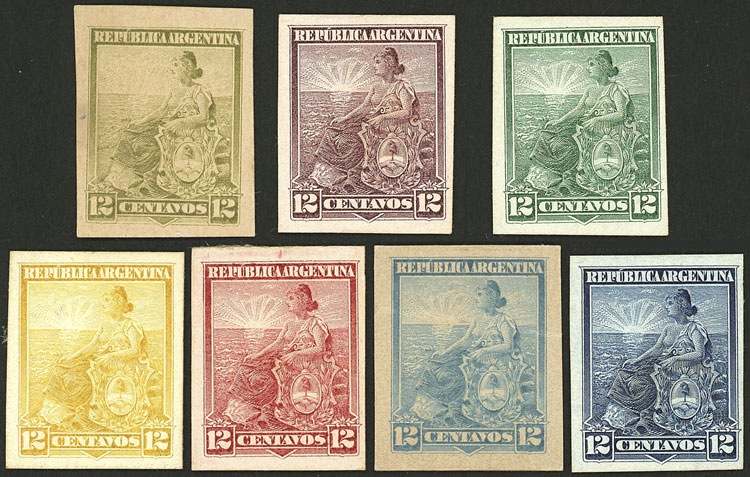 Lot 116 - Argentina general issues -  Guillermo Jalil - Philatino Auction # 2326 ARGENTINA: Small but powerful and fun auction!