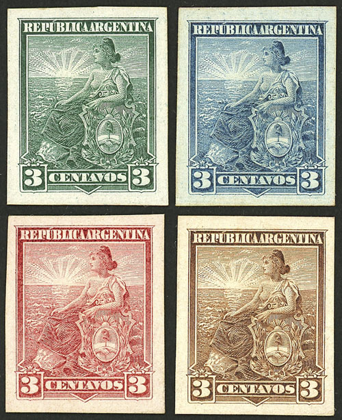 Lot 113 - Argentina general issues -  Guillermo Jalil - Philatino Auction # 2326 ARGENTINA: Small but powerful and fun auction!
