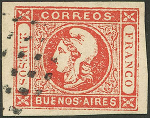 Lot 7 - Argentina cabecitas -  Guillermo Jalil - Philatino Auction # 2326 ARGENTINA: Small but powerful and fun auction!