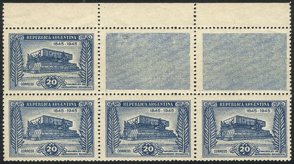 Lot 284 - Argentina general issues - Guillermo Jalil - Philatino Auction # 2326 ARGENTINA: Small but powerful and fun auction! Lot 284 - Argentina general issues - Guillermo Jalil - Philatino Auction # 2326 ARGENTINA: Small but powerful and fun auction!