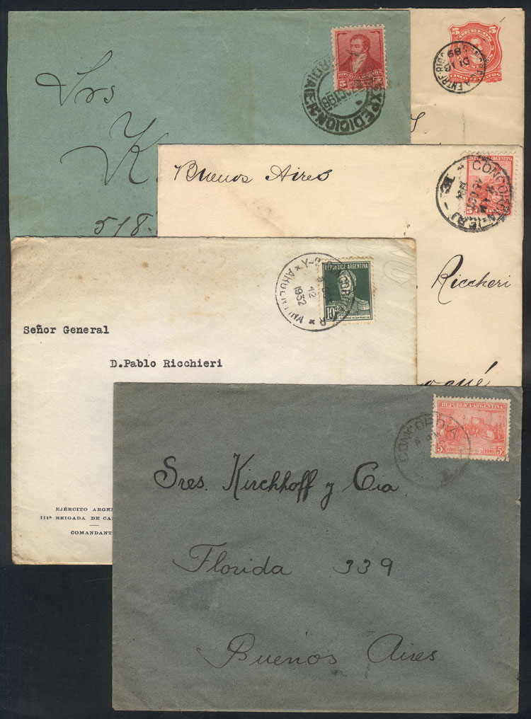 Lot 627 - Argentina postal history - Guillermo Jalil - Philatino Auction # 2326 ARGENTINA: Small but powerful and fun auction! Lot 627 - Argentina postal history - Guillermo Jalil - Philatino Auction # 2326 ARGENTINA: Small but powerful and fun auction!