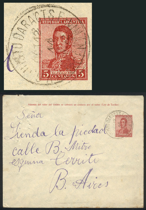 Lot 635 - Argentina postal history - Guillermo Jalil - Philatino Auction # 2326 ARGENTINA: Small but powerful and fun auction! Lot 635 - Argentina postal history - Guillermo Jalil - Philatino Auction # 2326 ARGENTINA: Small but powerful and fun auction!