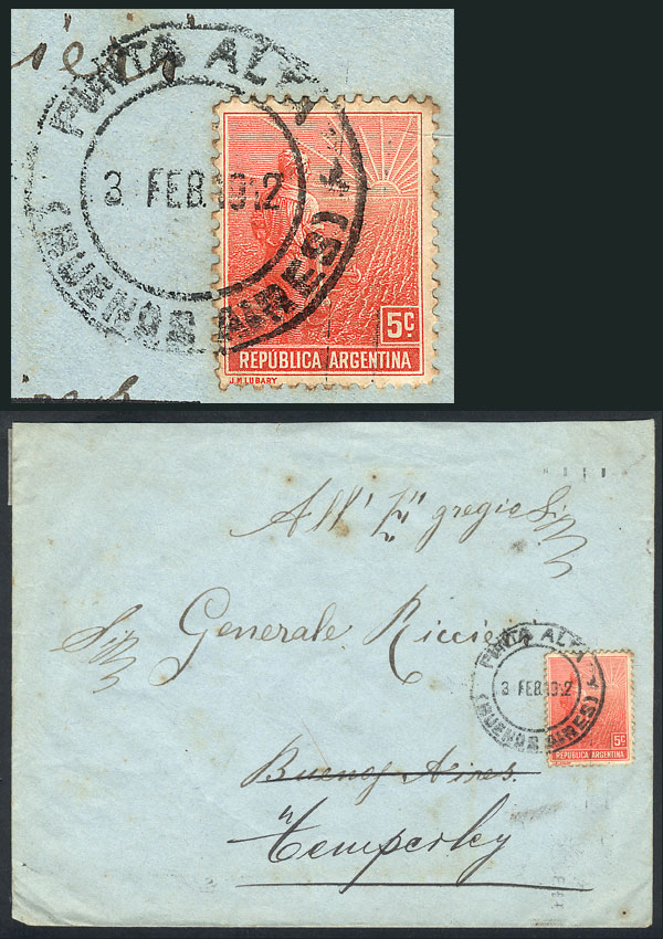 Lot 631 - Argentina postal history - Guillermo Jalil - Philatino Auction # 2326 ARGENTINA: Small but powerful and fun auction! Lot 631 - Argentina postal history - Guillermo Jalil - Philatino Auction # 2326 ARGENTINA: Small but powerful and fun auction!