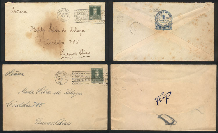 Lot 645 - Argentina postal history - Guillermo Jalil - Philatino Auction # 2326 ARGENTINA: Small but powerful and fun auction! Lot 645 - Argentina postal history - Guillermo Jalil - Philatino Auction # 2326 ARGENTINA: Small but powerful and fun auction!