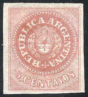 Lot 18 - Argentina escuditos -  Guillermo Jalil - Philatino Auction # 2326 ARGENTINA: Small but powerful and fun auction!
