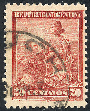 Lot 121 - Argentina general issues -  Guillermo Jalil - Philatino Auction # 2326 ARGENTINA: Small but powerful and fun auction!