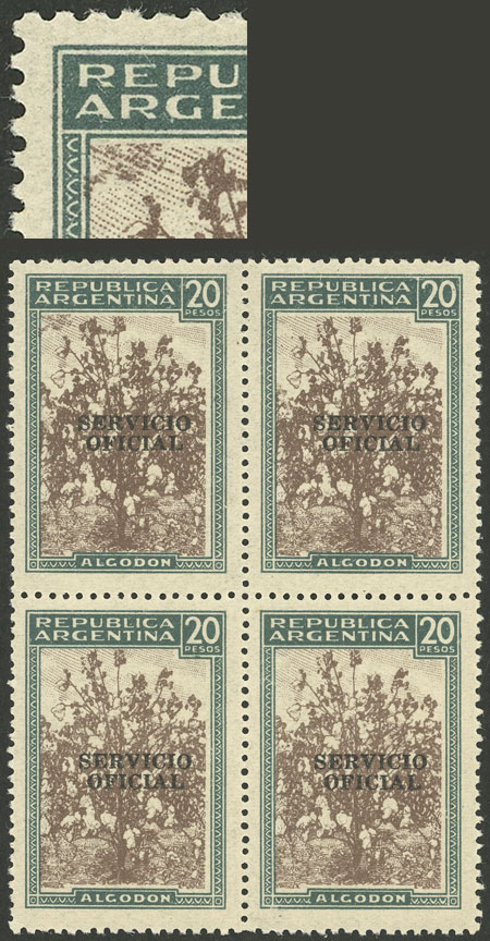 Lot 240 - Argentina official stamps -  Guillermo Jalil - Philatino Auction # 2327 ARGENTINA: Special July auction