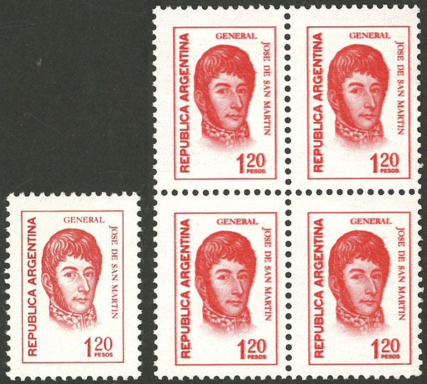 Lot 144 - Argentina general issues - Guillermo Jalil - Philatino Auction # 2327 ARGENTINA: Special July auction Lot 144 - Argentina general issues - Guillermo Jalil - Philatino Auction # 2327 ARGENTINA: Special July auction