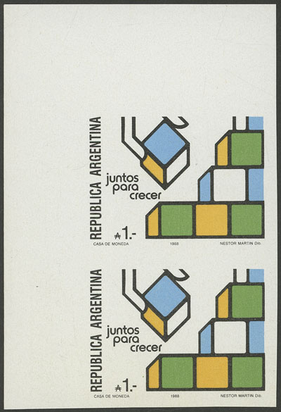 Lot 189 - Argentina general issues - Guillermo Jalil - Philatino Auction # 2327 ARGENTINA: Special July auction Lot 189 - Argentina general issues - Guillermo Jalil - Philatino Auction # 2327 ARGENTINA: Special July auction