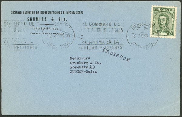 Lot 90 - Argentina general issues - Guillermo Jalil - Philatino Auction # 2327 ARGENTINA: Special July auction Lot 90 - Argentina general issues - Guillermo Jalil - Philatino Auction # 2327 ARGENTINA: Special July auction