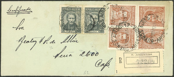 Lot 89 - Argentina general issues - Guillermo Jalil - Philatino Auction # 2327 ARGENTINA: Special July auction Lot 89 - Argentina general issues - Guillermo Jalil - Philatino Auction # 2327 ARGENTINA: Special July auction