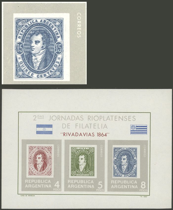 Lot 202 - Argentina souvenir sheets - Guillermo Jalil - Philatino Auction # 2327 ARGENTINA: Special July auction Lot 202 - Argentina souvenir sheets - Guillermo Jalil - Philatino Auction # 2327 ARGENTINA: Special July auction