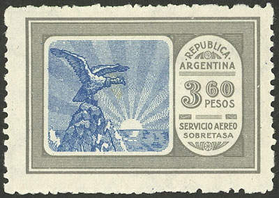 Lot 193 - Argentina airmail - Guillermo Jalil - Philatino Auction # 2327 ARGENTINA: Special July auction Lot 193 - Argentina airmail - Guillermo Jalil - Philatino Auction # 2327 ARGENTINA: Special July auction