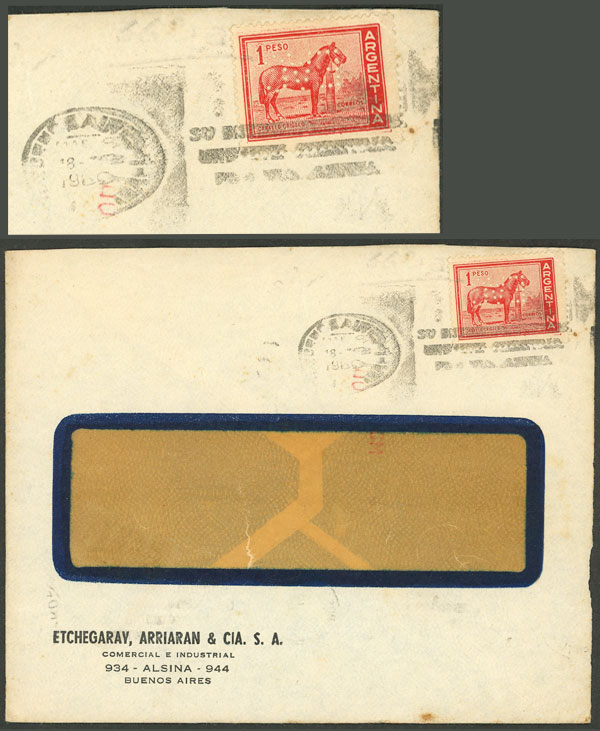 Lot 249 - Argentina PERFINS ETC. -  Guillermo Jalil - Philatino Auction # 2327 ARGENTINA: Special July auction