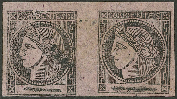 Lot 10 - Argentina corrientes - Guillermo Jalil - Philatino Auction # 2327 ARGENTINA: Special July auction Lot 10 - Argentina corrientes - Guillermo Jalil - Philatino Auction # 2327 ARGENTINA: Special July auction