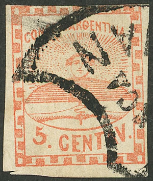 Lot 24 - Argentina confederation - Guillermo Jalil - Philatino Auction # 2327 ARGENTINA: Special July auction Lot 24 - Argentina confederation - Guillermo Jalil - Philatino Auction # 2327 ARGENTINA: Special July auction