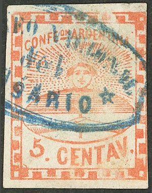 Lot 38 - Argentina confederation - Guillermo Jalil - Philatino Auction # 2327 ARGENTINA: Special July auction Lot 38 - Argentina confederation - Guillermo Jalil - Philatino Auction # 2327 ARGENTINA: Special July auction