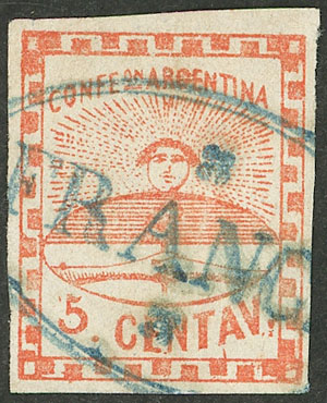 Lot 25 - Argentina confederation - Guillermo Jalil - Philatino Auction # 2327 ARGENTINA: Special July auction Lot 25 - Argentina confederation - Guillermo Jalil - Philatino Auction # 2327 ARGENTINA: Special July auction