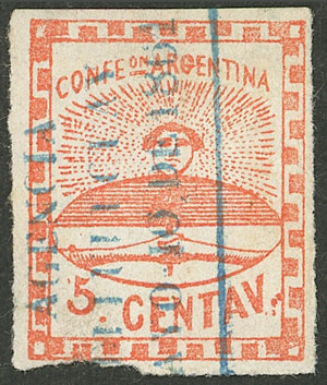 Lot 29 - Argentina confederation - Guillermo Jalil - Philatino Auction # 2327 ARGENTINA: Special July auction Lot 29 - Argentina confederation - Guillermo Jalil - Philatino Auction # 2327 ARGENTINA: Special July auction