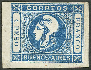 Lot 4 - Argentina cabecitas - Guillermo Jalil - Philatino Auction # 2327 ARGENTINA: Special July auction Lot 4 - Argentina cabecitas - Guillermo Jalil - Philatino Auction # 2327 ARGENTINA: Special July auction