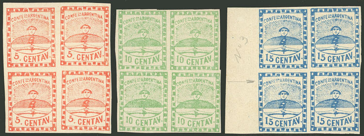 Lot 23 - Argentina confederation - Guillermo Jalil - Philatino Auction # 2327 ARGENTINA: Special July auction Lot 23 - Argentina confederation - Guillermo Jalil - Philatino Auction # 2327 ARGENTINA: Special July auction