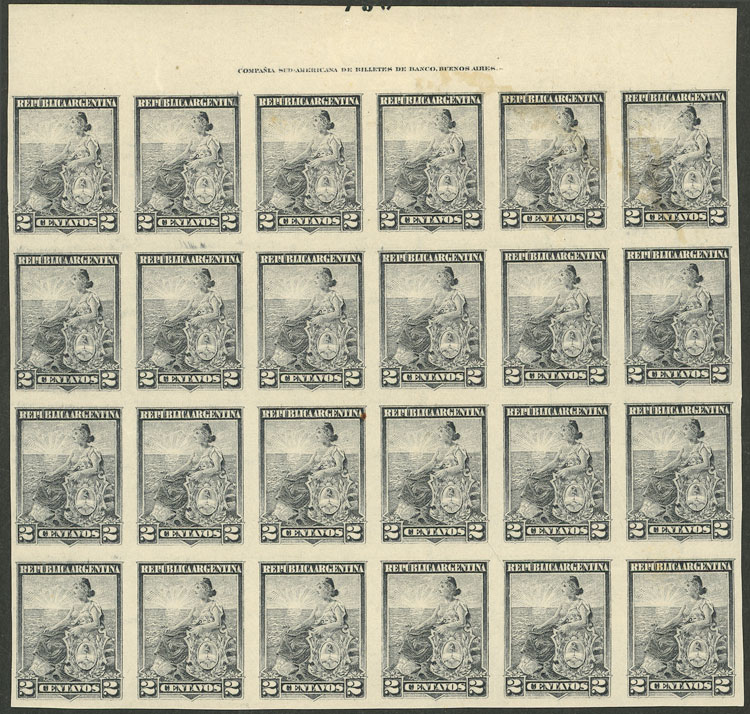 Lot 55 - Argentina general issues - Guillermo Jalil - Philatino Auction # 2327 ARGENTINA: Special July auction Lot 55 - Argentina general issues - Guillermo Jalil - Philatino Auction # 2327 ARGENTINA: Special July auction