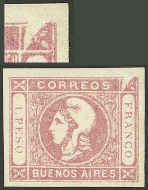 Lot 4 - Argentina cabecitas - Guillermo Jalil - Philatino Auction # 2328 ARGENTINA: Special July auction (second part) Lot 4 - Argentina cabecitas - Guillermo Jalil - Philatino Auction # 2328 ARGENTINA: Special July auction (second part)