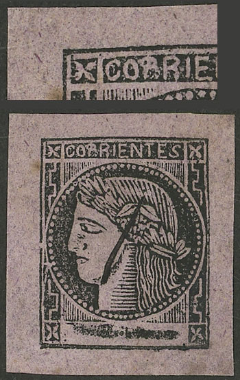 Lot 5 - Argentina corrientes - Guillermo Jalil - Philatino Auction # 2328 ARGENTINA: Special July auction (second part) Lot 5 - Argentina corrientes - Guillermo Jalil - Philatino Auction # 2328 ARGENTINA: Special July auction (second part)