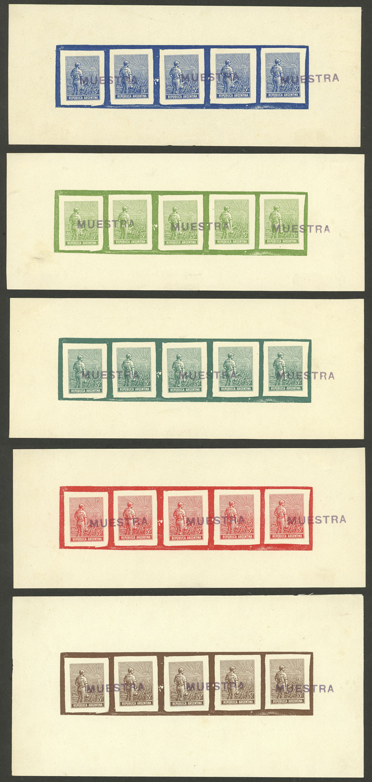 Lot 103 - Argentina general issues -  Guillermo Jalil - Philatino Auction # 2328 ARGENTINA: Special July auction (second part)