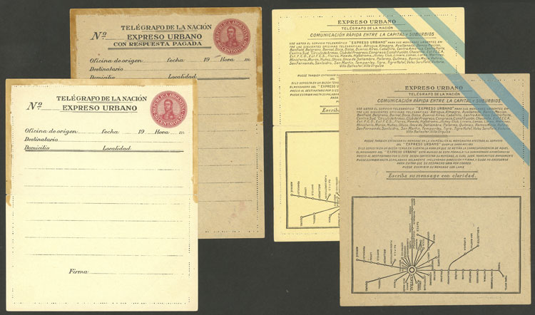 Lot 214 - Argentina Postal stationery - Guillermo Jalil - Philatino Auction # 2328 ARGENTINA: Special July auction (second part) Lot 214 - Argentina Postal stationery - Guillermo Jalil - Philatino Auction # 2328 ARGENTINA: Special July auction (second part)
