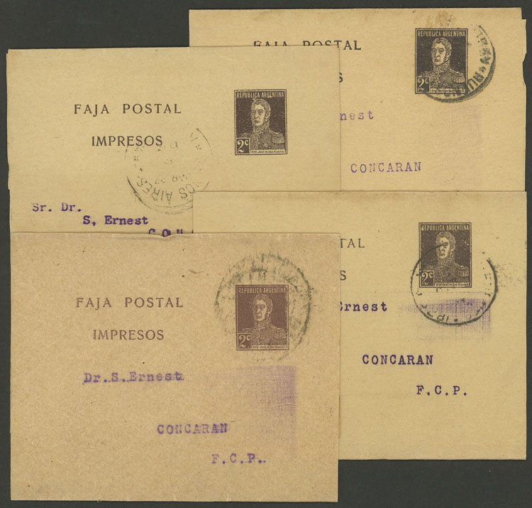 Lot 217 - Argentina Postal stationery - Guillermo Jalil - Philatino Auction # 2328 ARGENTINA: Special July auction (second part) Lot 217 - Argentina Postal stationery - Guillermo Jalil - Philatino Auction # 2328 ARGENTINA: Special July auction (second part)