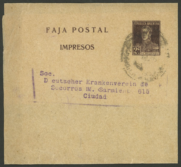 Lot 216 - Argentina Postal stationery - Guillermo Jalil - Philatino Auction # 2328 ARGENTINA: Special July auction (second part) Lot 216 - Argentina Postal stationery - Guillermo Jalil - Philatino Auction # 2328 ARGENTINA: Special July auction (second part)