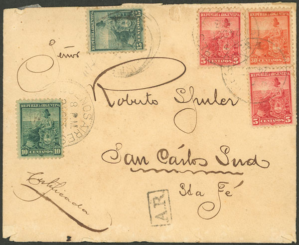 Lot 223 - Argentina postal history - Guillermo Jalil - Philatino Auction # 2328 ARGENTINA: Special July auction (second part) Lot 223 - Argentina postal history - Guillermo Jalil - Philatino Auction # 2328 ARGENTINA: Special July auction (second part)