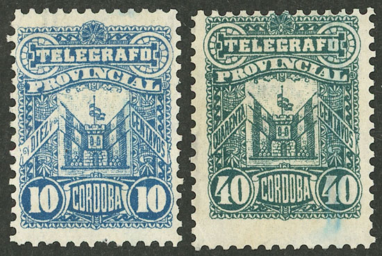 Lot 201 - Argentina telegraph stamps - Guillermo Jalil - Philatino Auction # 2328 ARGENTINA: Special July auction (second part) Lot 201 - Argentina telegraph stamps - Guillermo Jalil - Philatino Auction # 2328 ARGENTINA: Special July auction (second part)