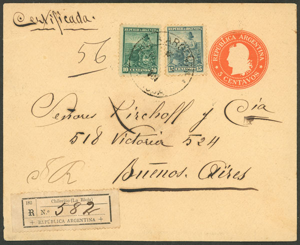 Lot 222 - Argentina postal history - Guillermo Jalil - Philatino Auction # 2328 ARGENTINA: Special July auction (second part) Lot 222 - Argentina postal history - Guillermo Jalil - Philatino Auction # 2328 ARGENTINA: Special July auction (second part)