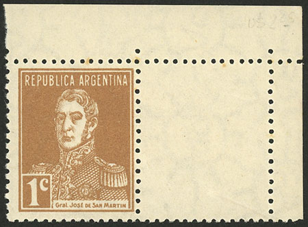 Lot 119 - Argentina general issues -  Guillermo Jalil - Philatino Auction # 2328 ARGENTINA: Special July auction (second part)