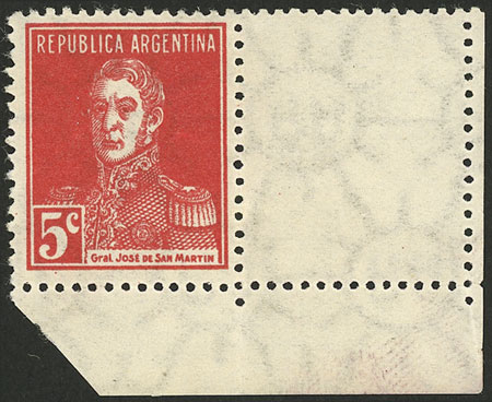 Lot 121 - Argentina general issues -  Guillermo Jalil - Philatino Auction # 2328 ARGENTINA: Special July auction (second part)
