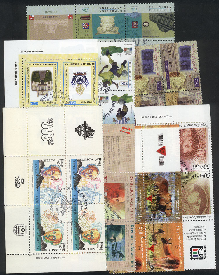 Lot 1004 - Argentina general issues -  Guillermo Jalil - Philatino Auction # 2339 ARGENTINA: Budget auction with very good material of all periods, including rarities!
