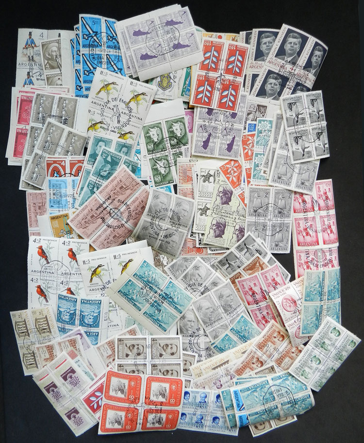 Lot 1481 - Argentina Lots and Collections -  Guillermo Jalil - Philatino Auction # 2339 ARGENTINA: Budget auction with very good material of all periods, including rarities!
